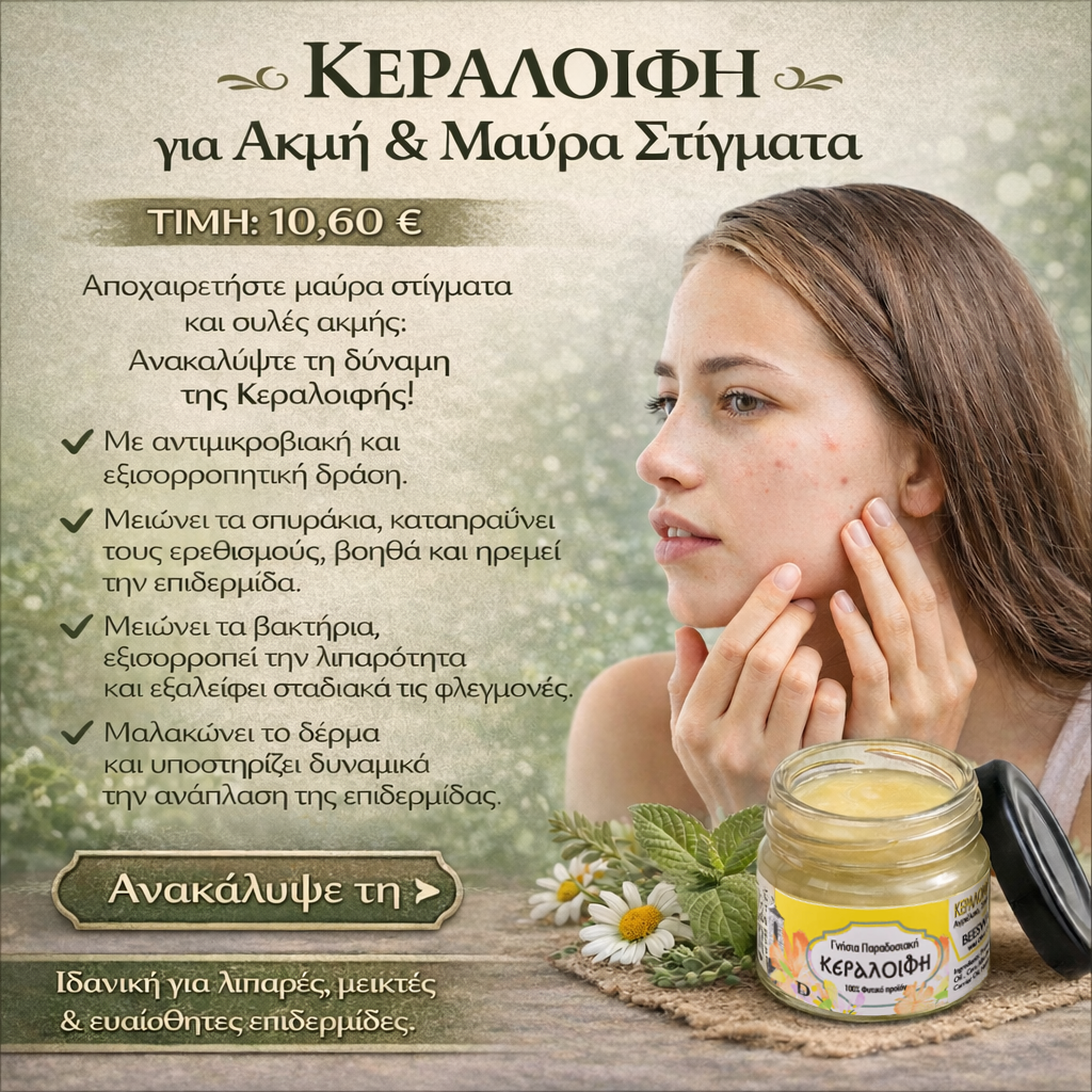 Κεραλοιφή για Aκμή & Μαύρα Στίγματα 40ml