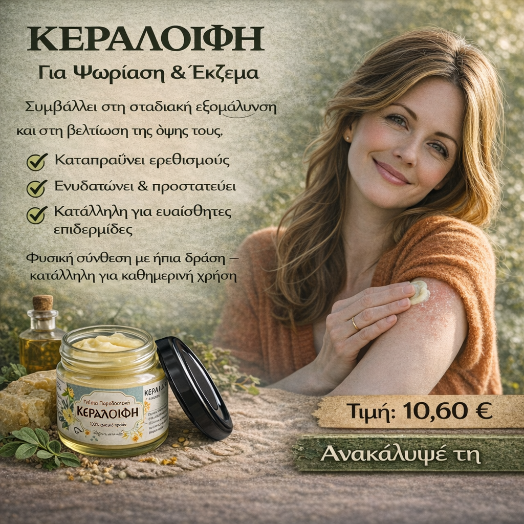 Κεραλοιφή για Ψωρίαση & Έκζεμα 40ml