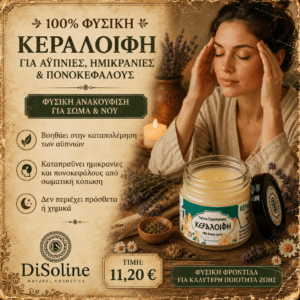 Κεραλοιφή για Πονοκεφάλους 40ml